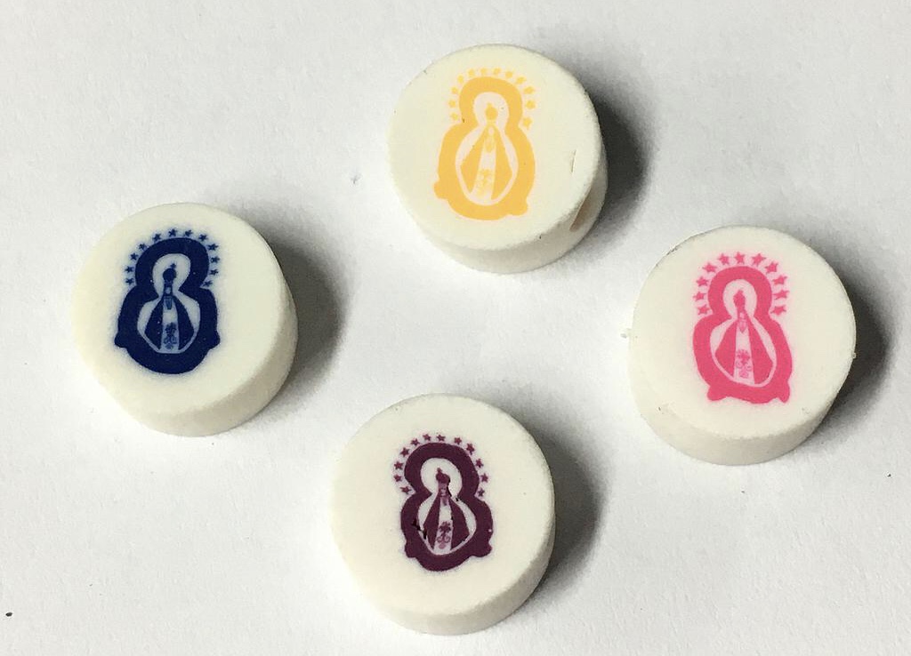 FIMO VIRGEN DE SUYAPA BOLSA 100PCS