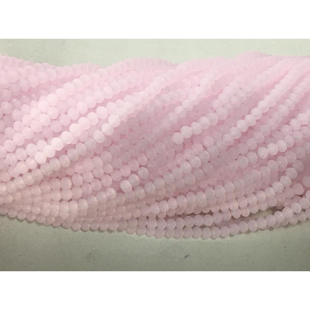 CRISTAL RONDEL ROSADO OPALO 3MM