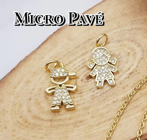 DIJE NIÑO/A MICROCIRCONIA