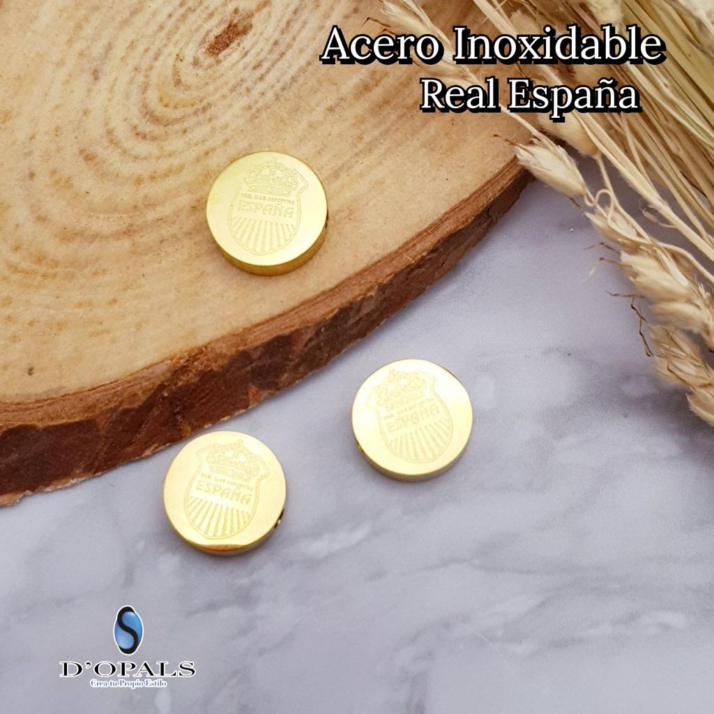 DIJE REAL ESPAÑA ACERO 10MM
