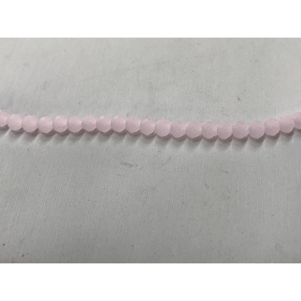 CRISTAL RONDEL ROSADO OPALO 4MM