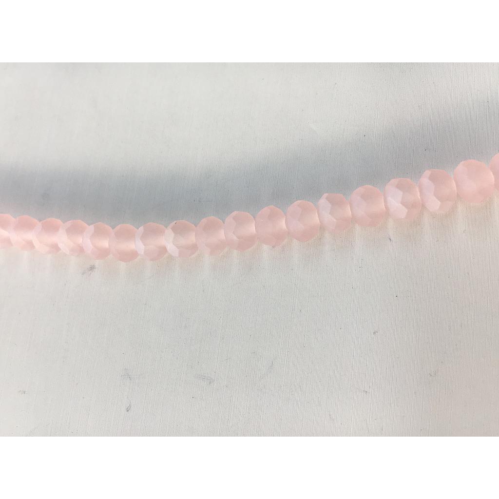 CRISTAL RONDEL MATE ROSADO CREPE AB 6MM