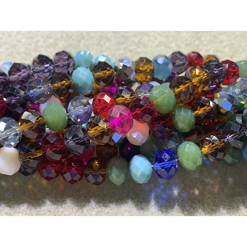 CRISTAL RONDEL MIXTO 10MM