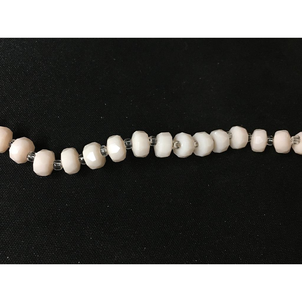 CRISTAL DISCO SALMON NUDE 8MM