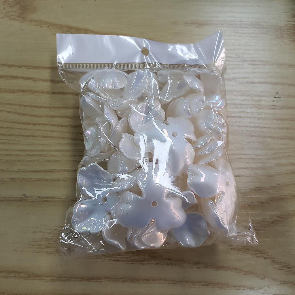 FLOR ACRILICA 3PETALOS-35MM 50PCS