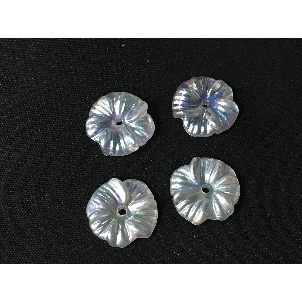 FLOR ACRILICA 17MM-4PCS
