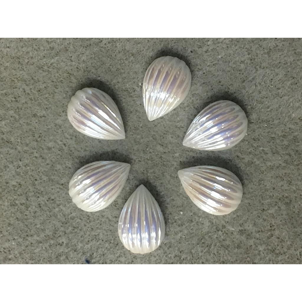 CABUCHON ACRÍLICO AB 10X15MM