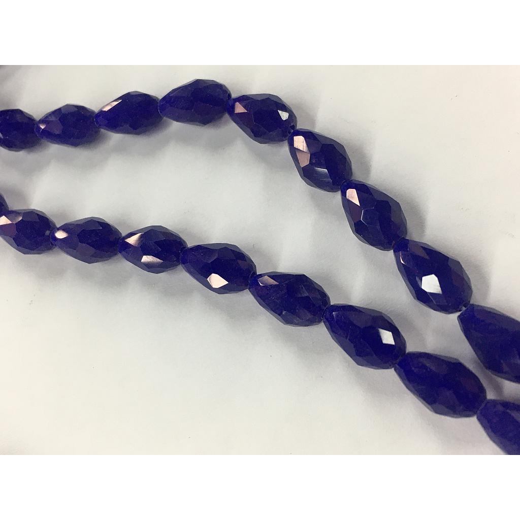 CRISTAL DE GOTA 8X11MM AZUL ROYAL