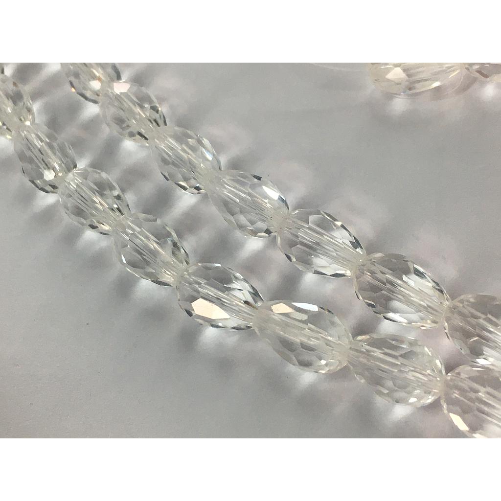 CRISTAL DE GOTA 8X11MM TRANSPARENTE