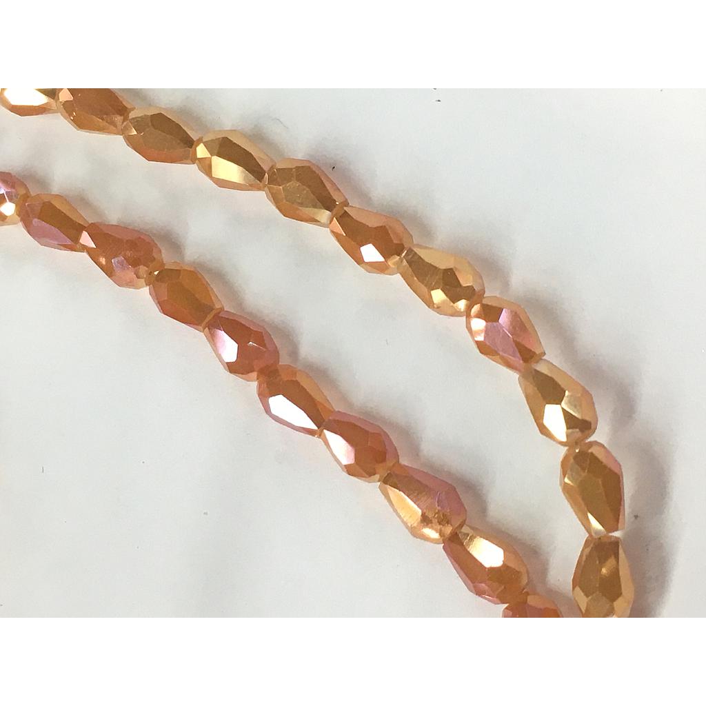 CRISTAL DE GOTA 4X6MM TOPAZ AB