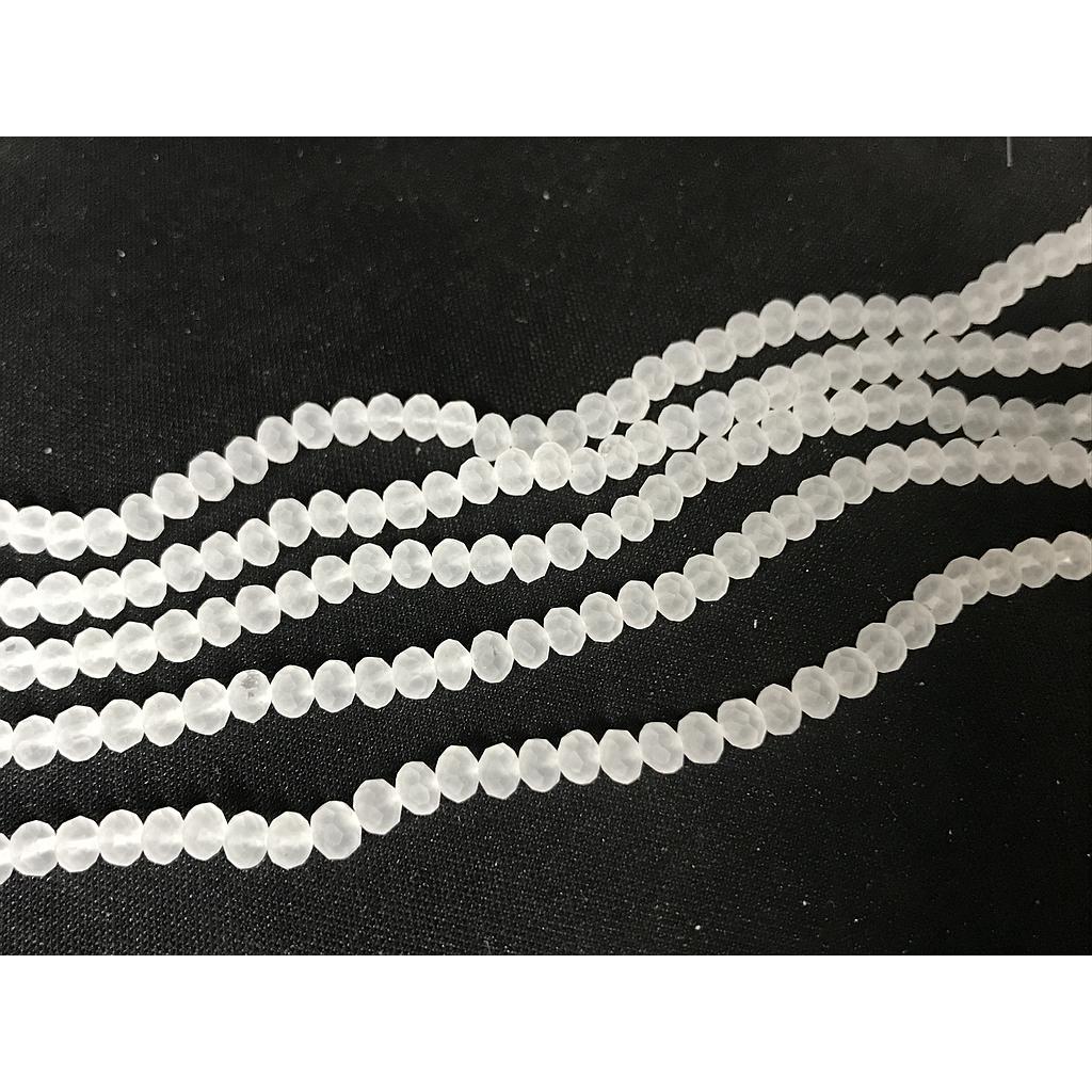 CRISTAL RONDEL HIELO MATE 4MM