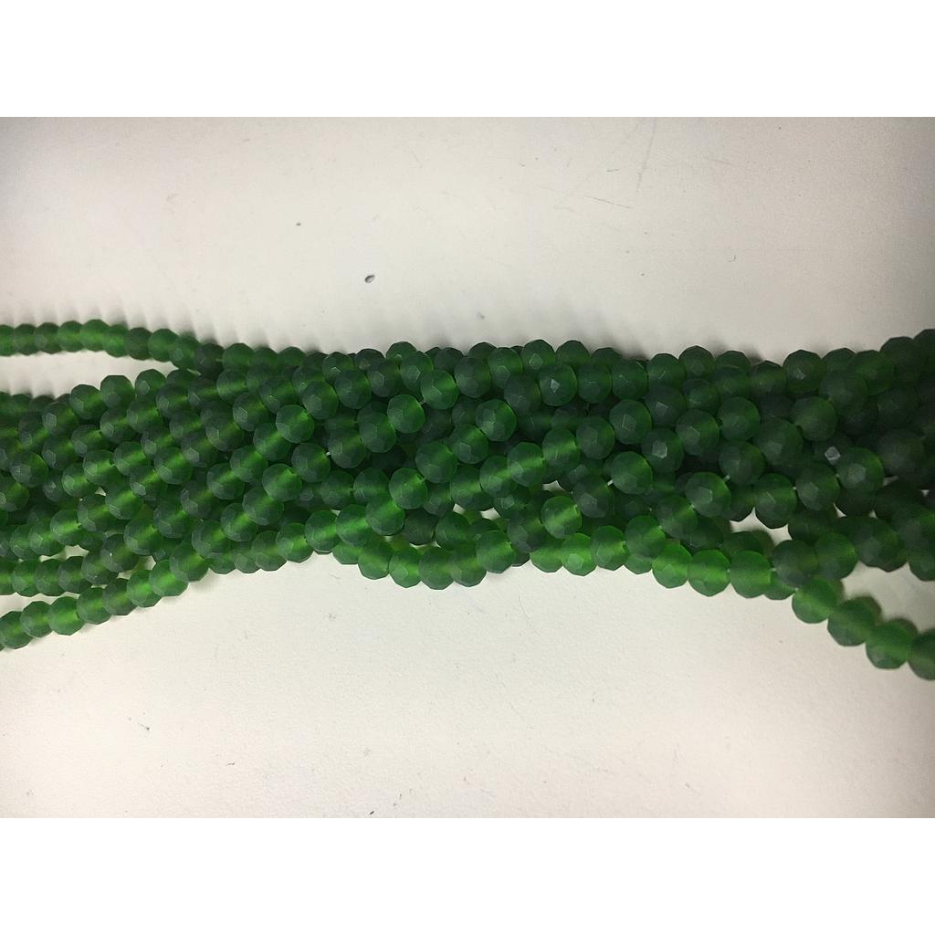 CRISTAL RONDEL MATE VERDE MUSGO 4MM