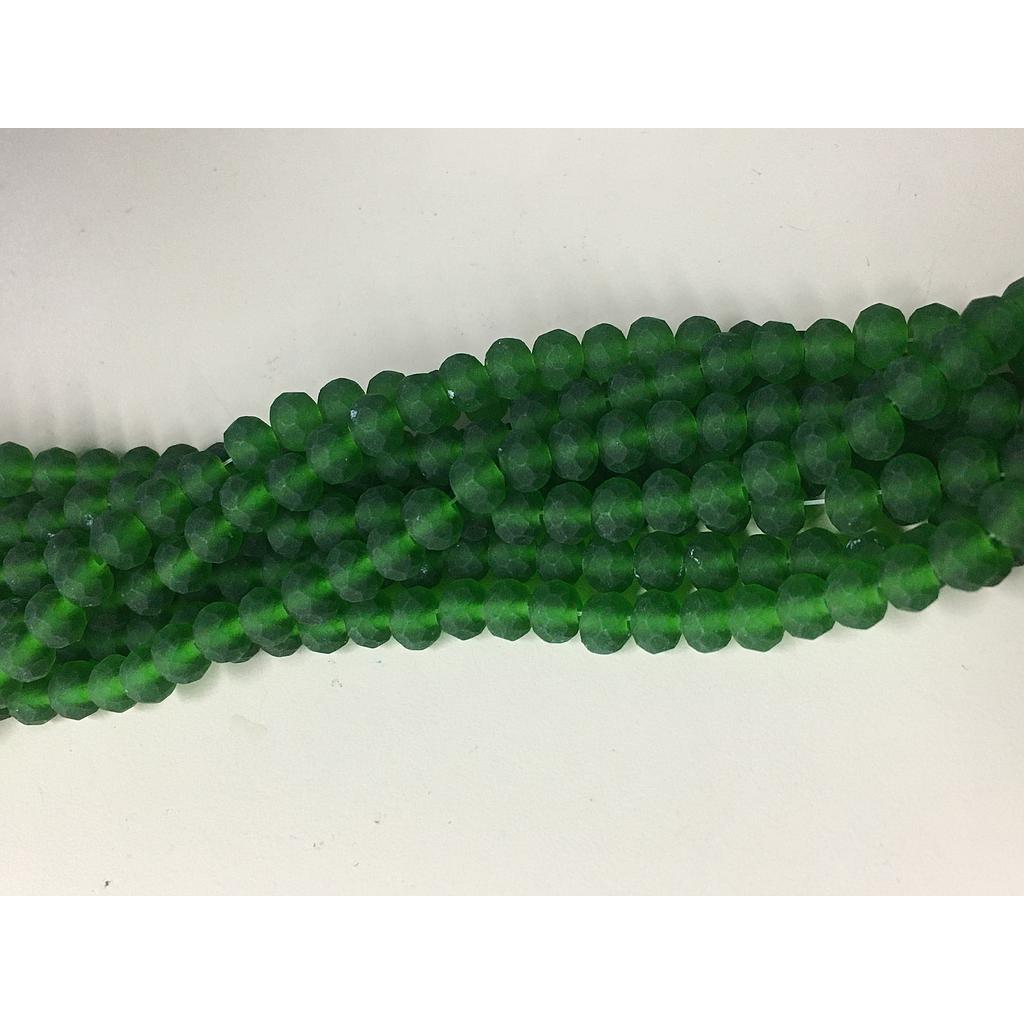 CRISTAL RONDEL MATE VERDE MUSGO 6MM