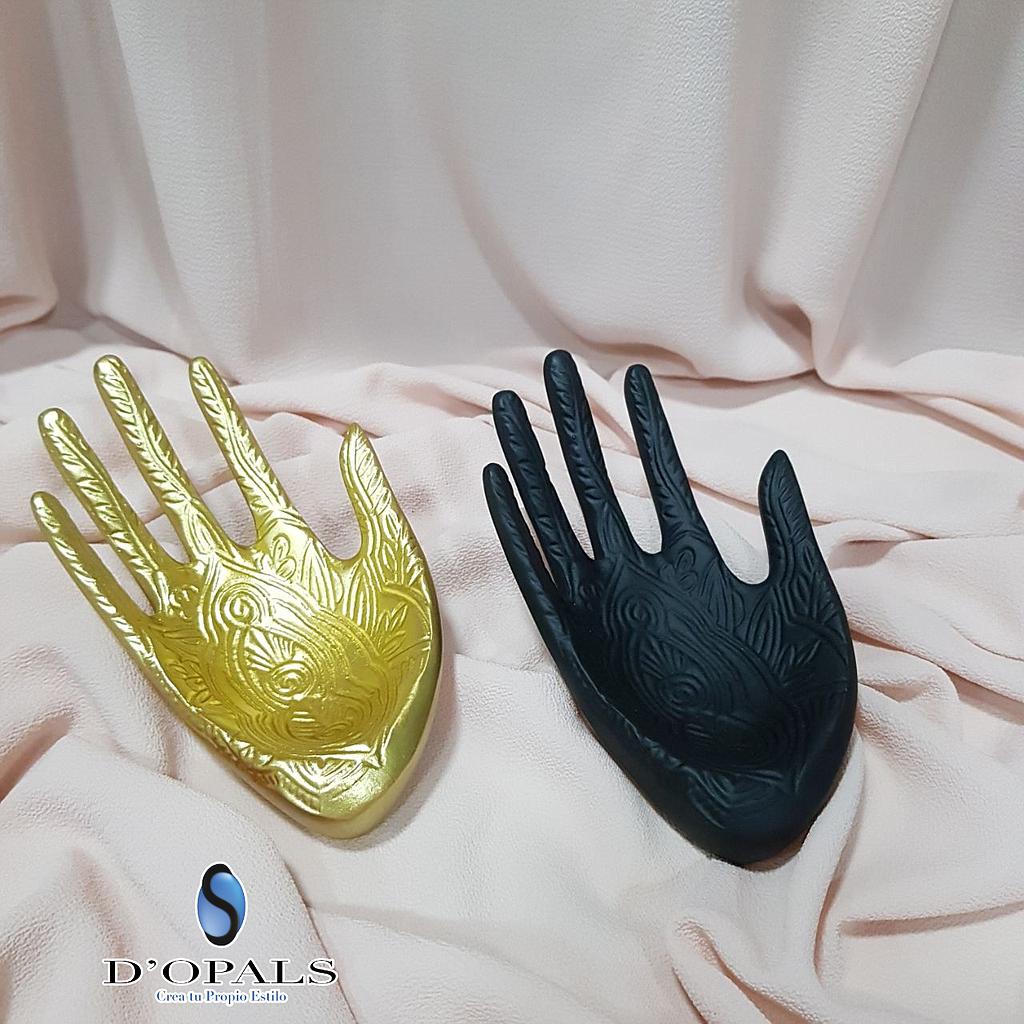 EXHIBIDOR DE MANO PARA ANILLOS