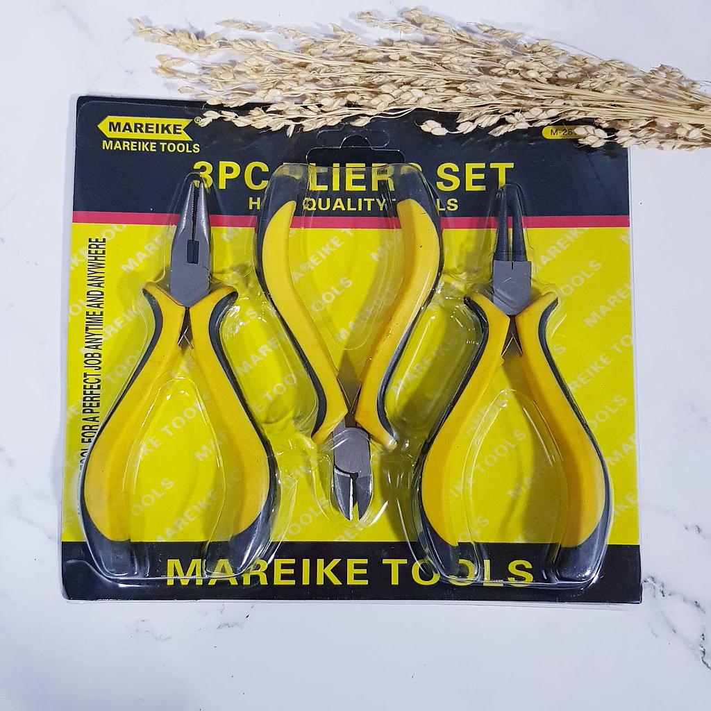 KIT DE HERRAMIENTAS ECONOMICAS 3 PIEZAS