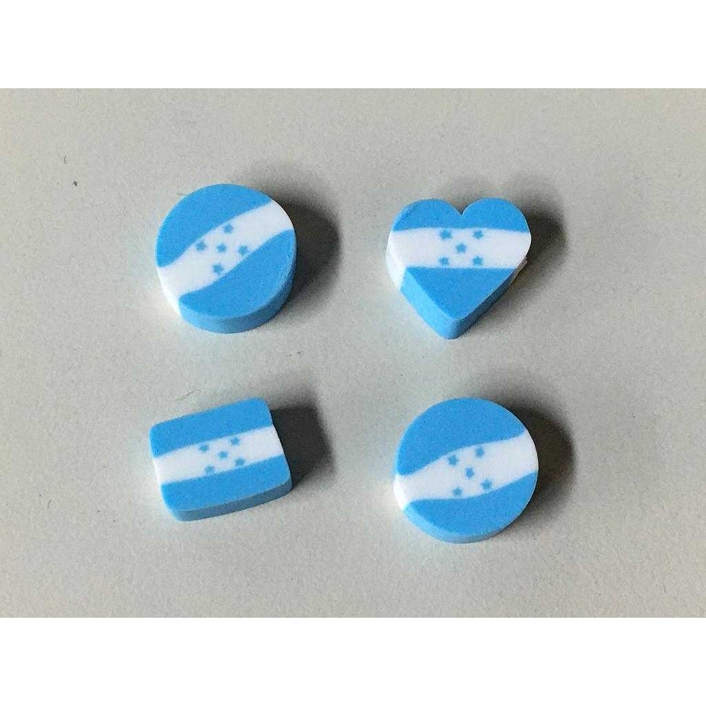 FIMO BANDERA DE HONDURAS DE FORMAS 100PCS