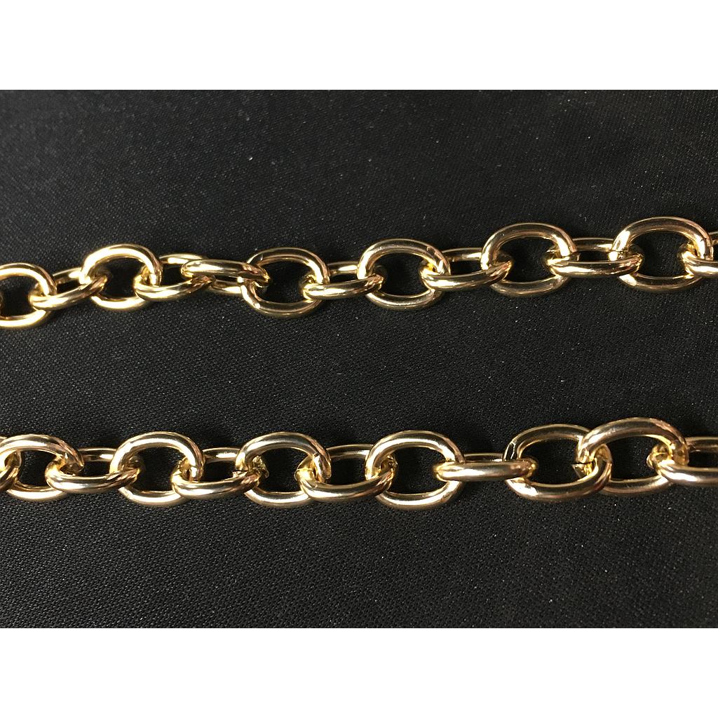 CADENA DE ALUMINIO DORADA