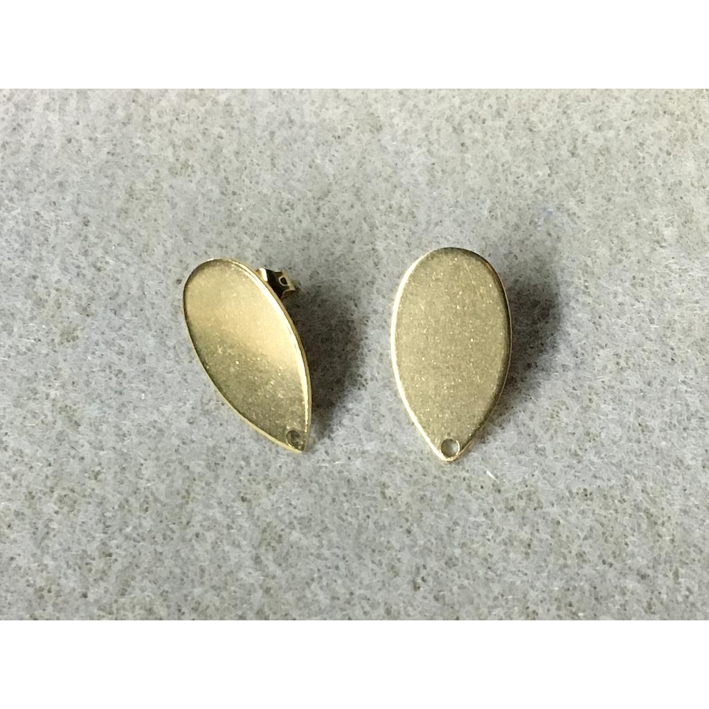 PATENTES DE ACERO GOTA 18X10MM