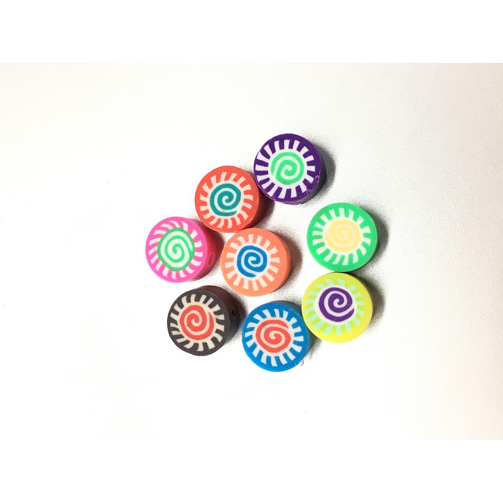 FIMO REDONDO ESPIRAL 6PCS