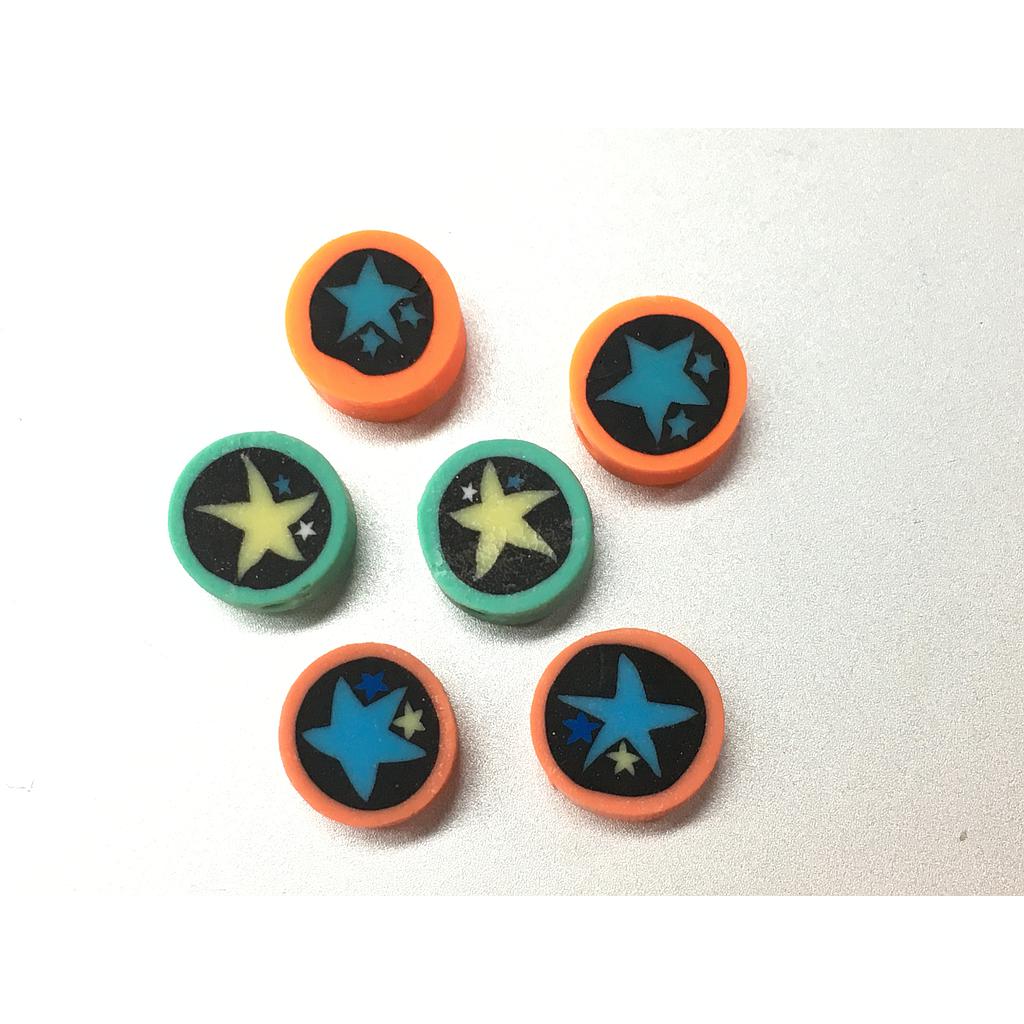 FIMO ESTRELLA 6PCS
