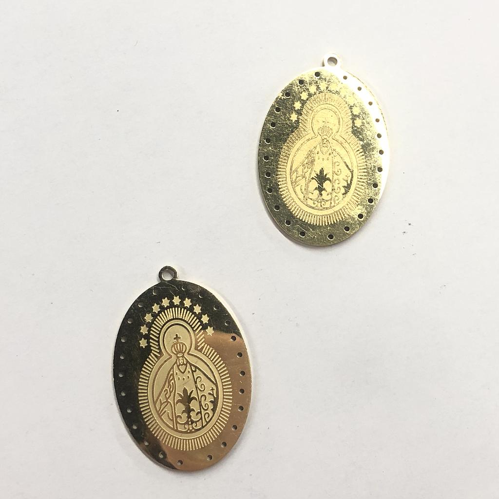 DIJE VIRGEN DE SUYAPA ACERO PARA TEJER