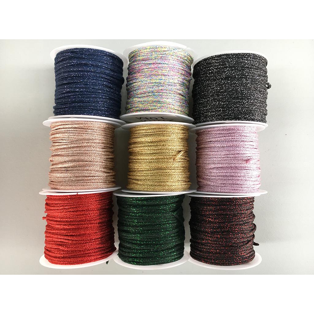 HILO METALIZADO 2MM YARDA