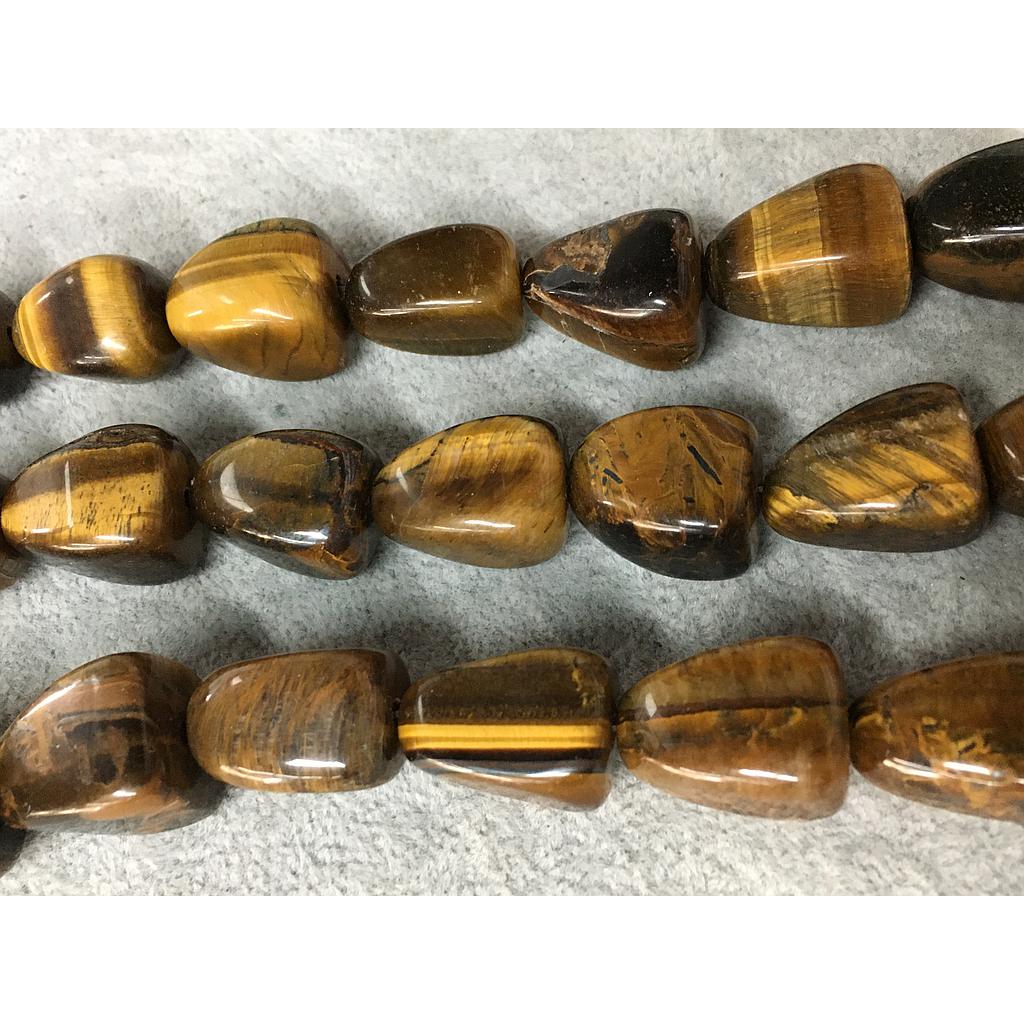 PIEDRA OJO DE TIGRE 20MM