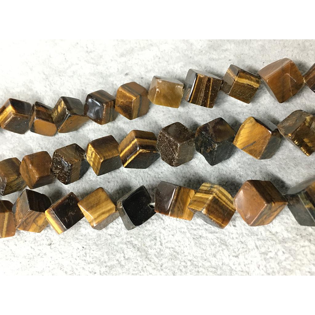 PIEDRA OJO DE TIGRE 12MM