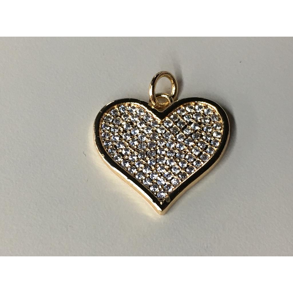 DIJE CORAZON ELECTROENCHAPADO