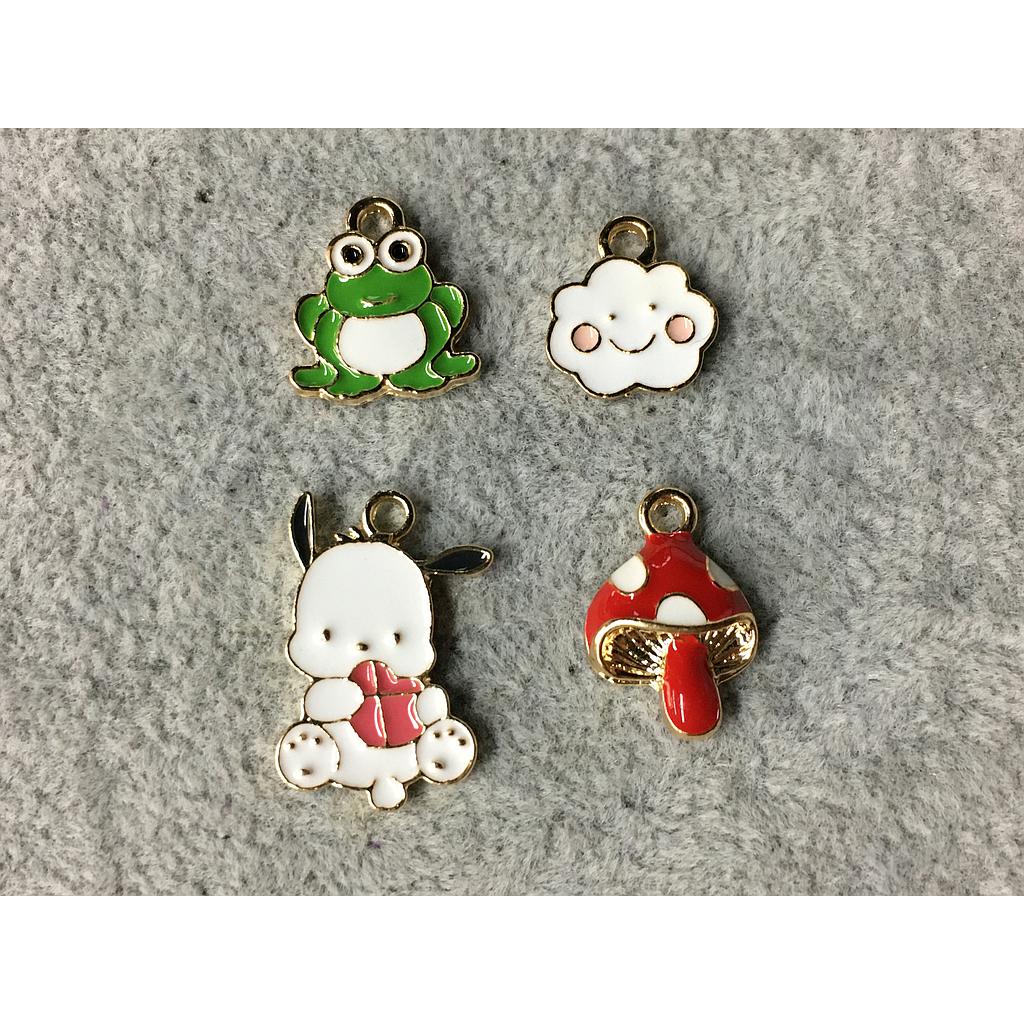 DIJES VARIOS PEWTER Y ENAMEL