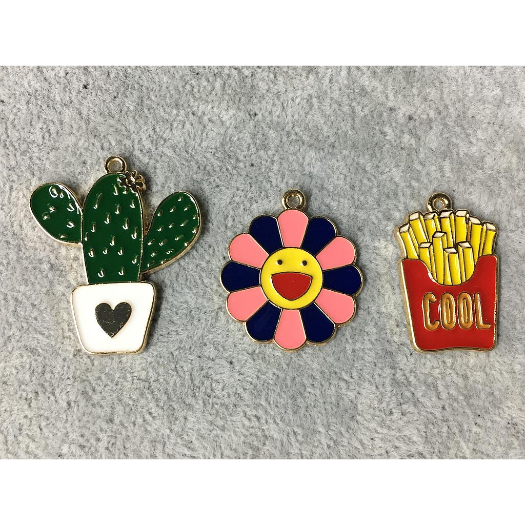 DIJES VARIOS PEWTER Y ENAMEL