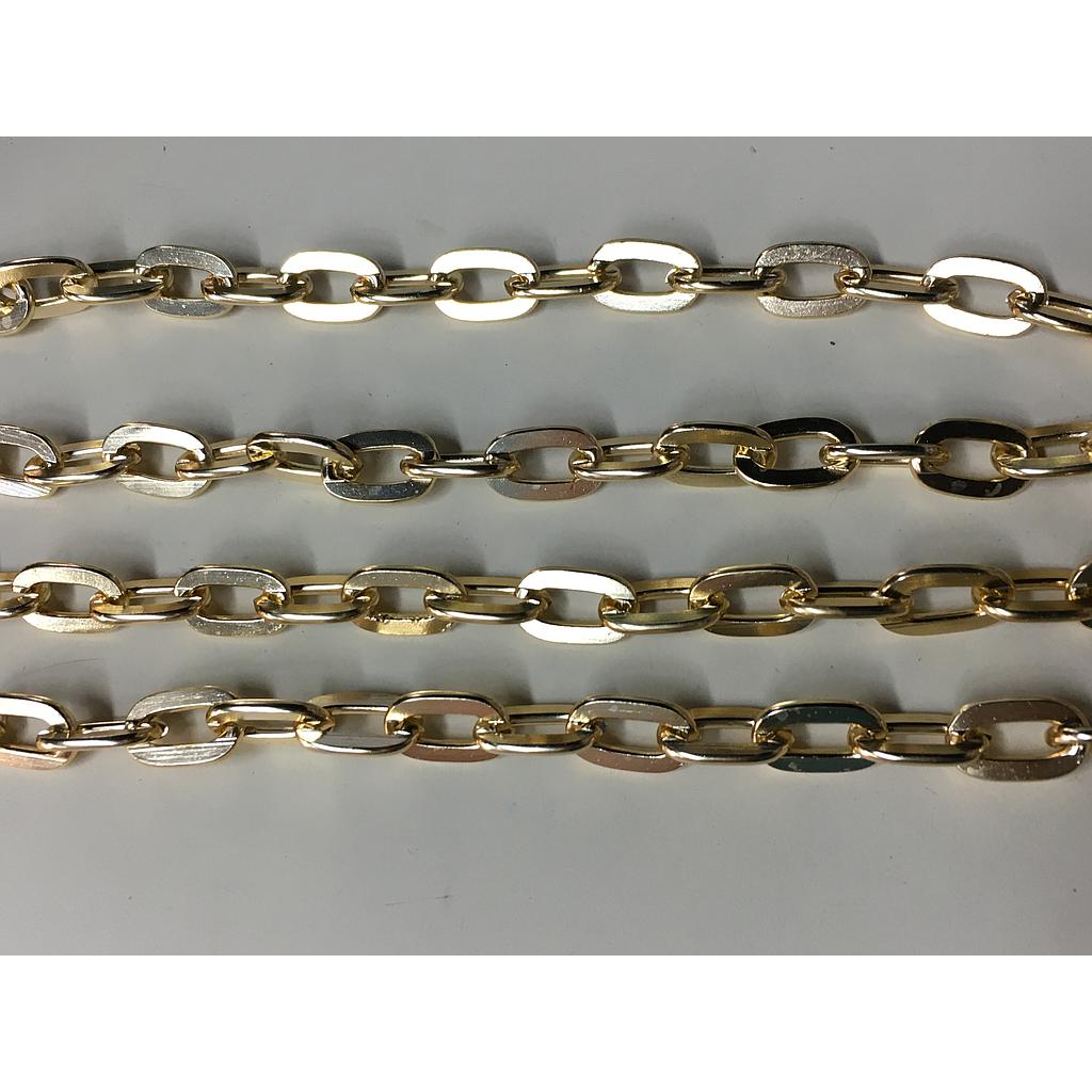 CADENA DE ALUMINIO DORADA