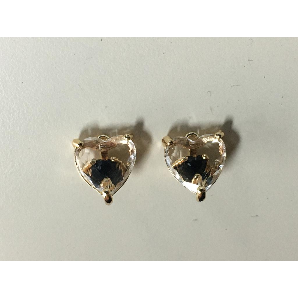 DIJES CORAZONES ELECTROENCHAPADO