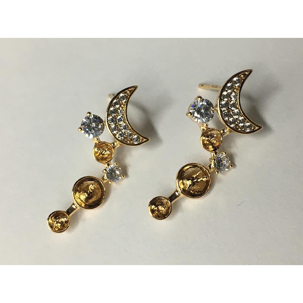 PATENTES DE LUNA ELECTROENCHAPADO