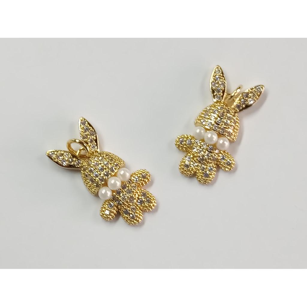 DIJE CONEJO MICROCIRCONIA