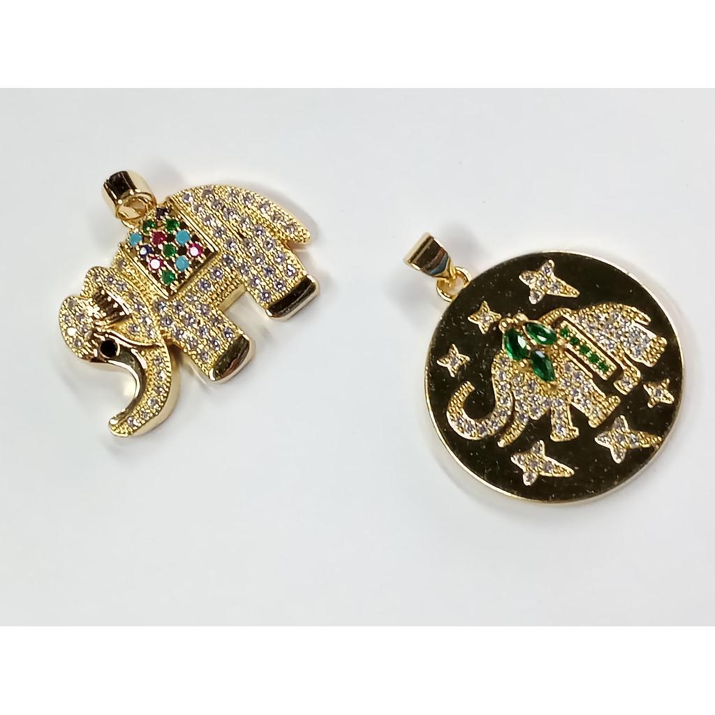 DIJE ELEFANTE MICROCIRCONIA