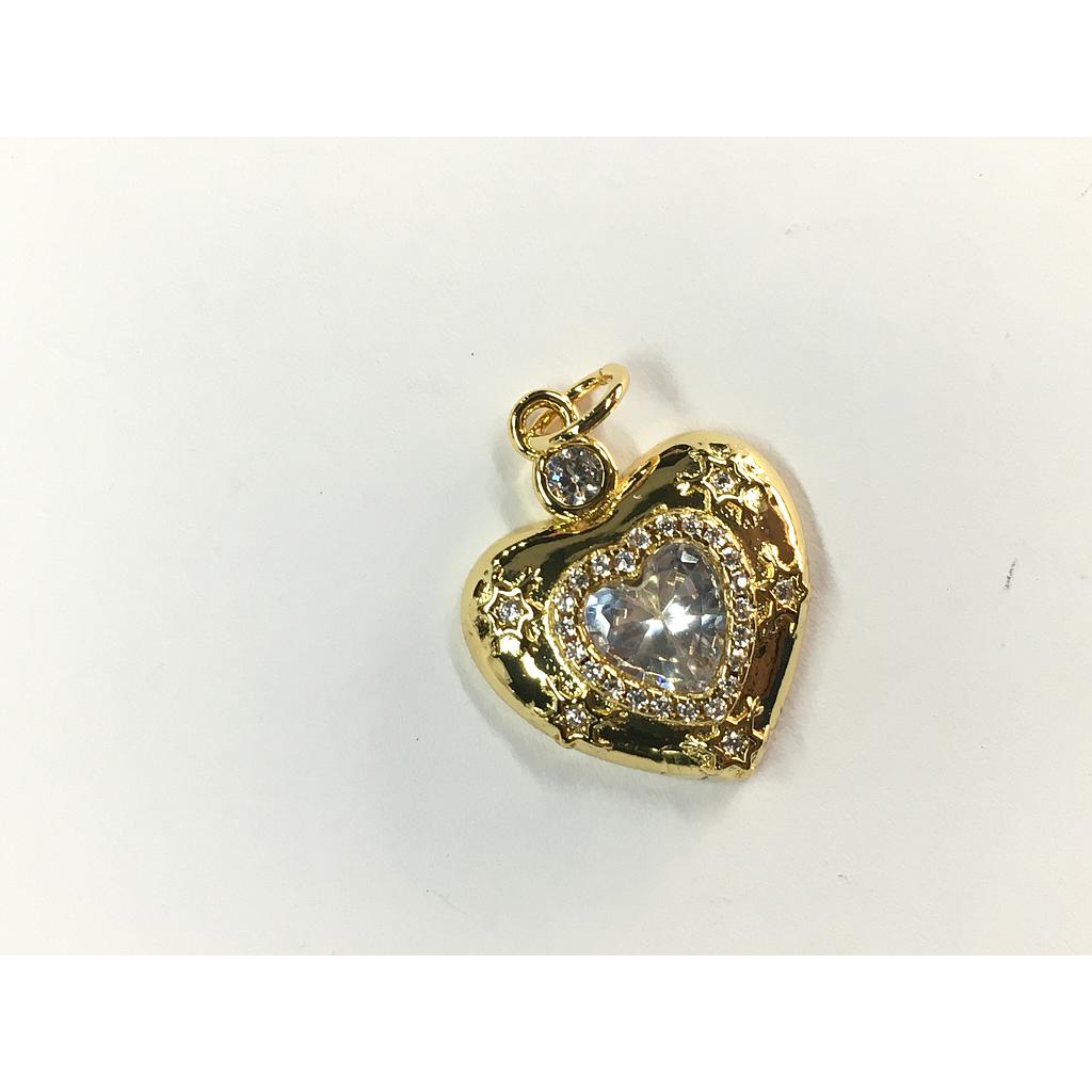 DIJE CORAZON MICROCIRCONIA