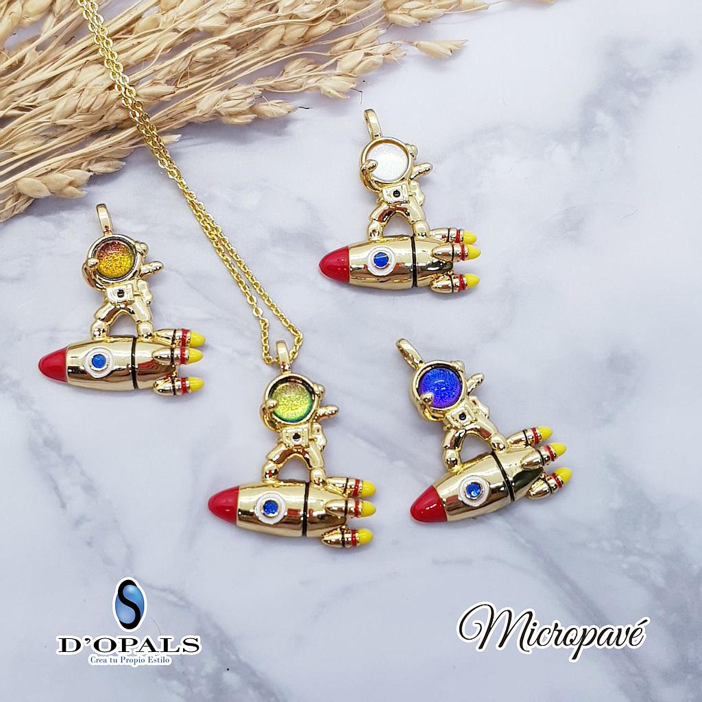 DIJE ASTRONAUTA EN EL COHETE MICROCIRCONIA