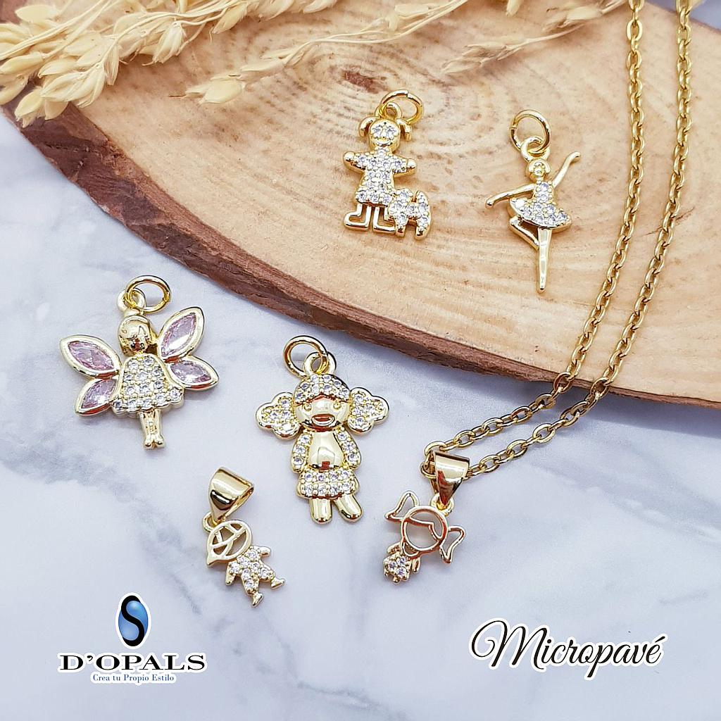 DIJE BAILARINA MICROCIRCONIA