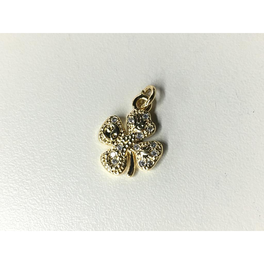 DIJE TREBOL MICROCIRCONIA