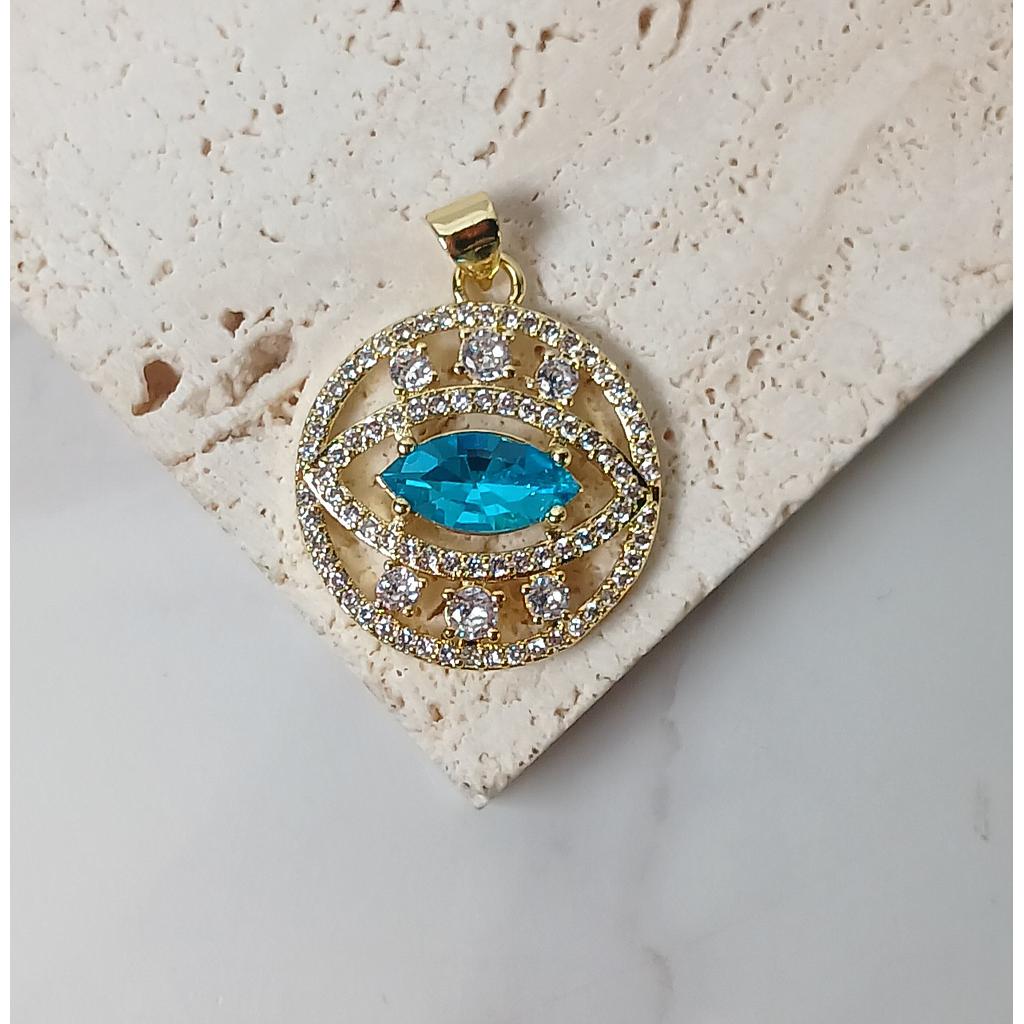 DIJE OJO TURCO MICROCIRCONIA