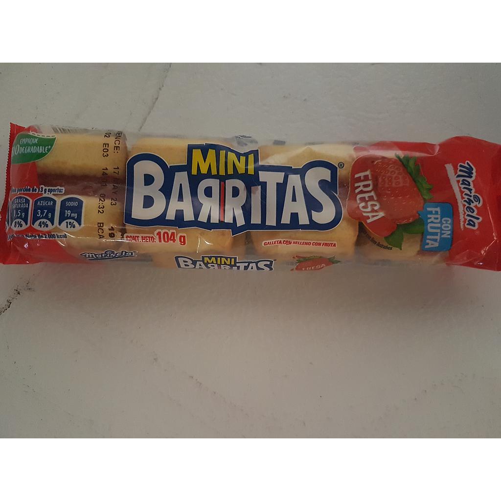 MINI BARRITAS FRESA 105 GR