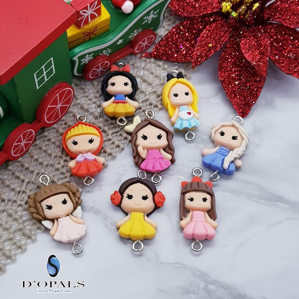 DIJES DE PRINCESAS ACRILICO-RESINA