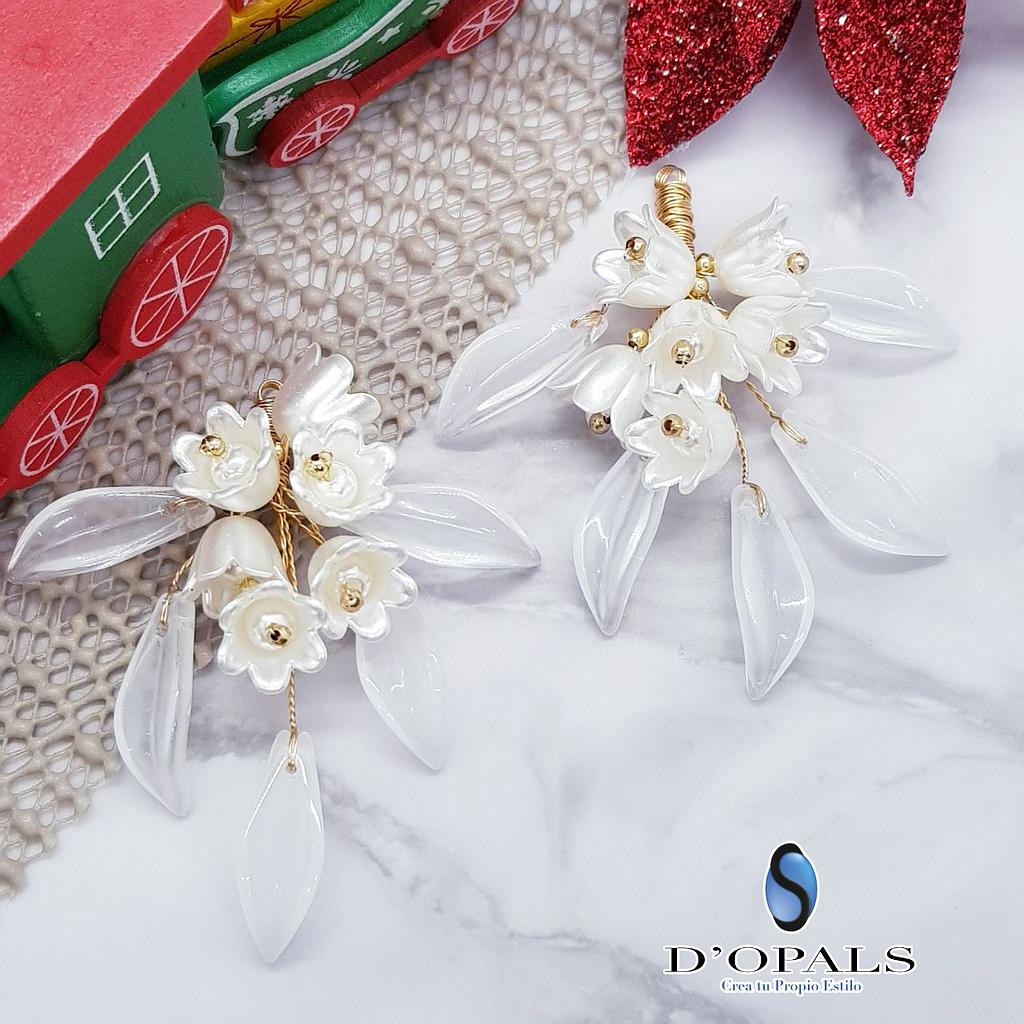 FLORES ACRILICAS CON ALAMBRISMO