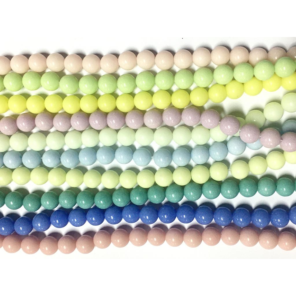 PIEDRAS JADE BRILLAN EN LA OSCURIDAD 8MM