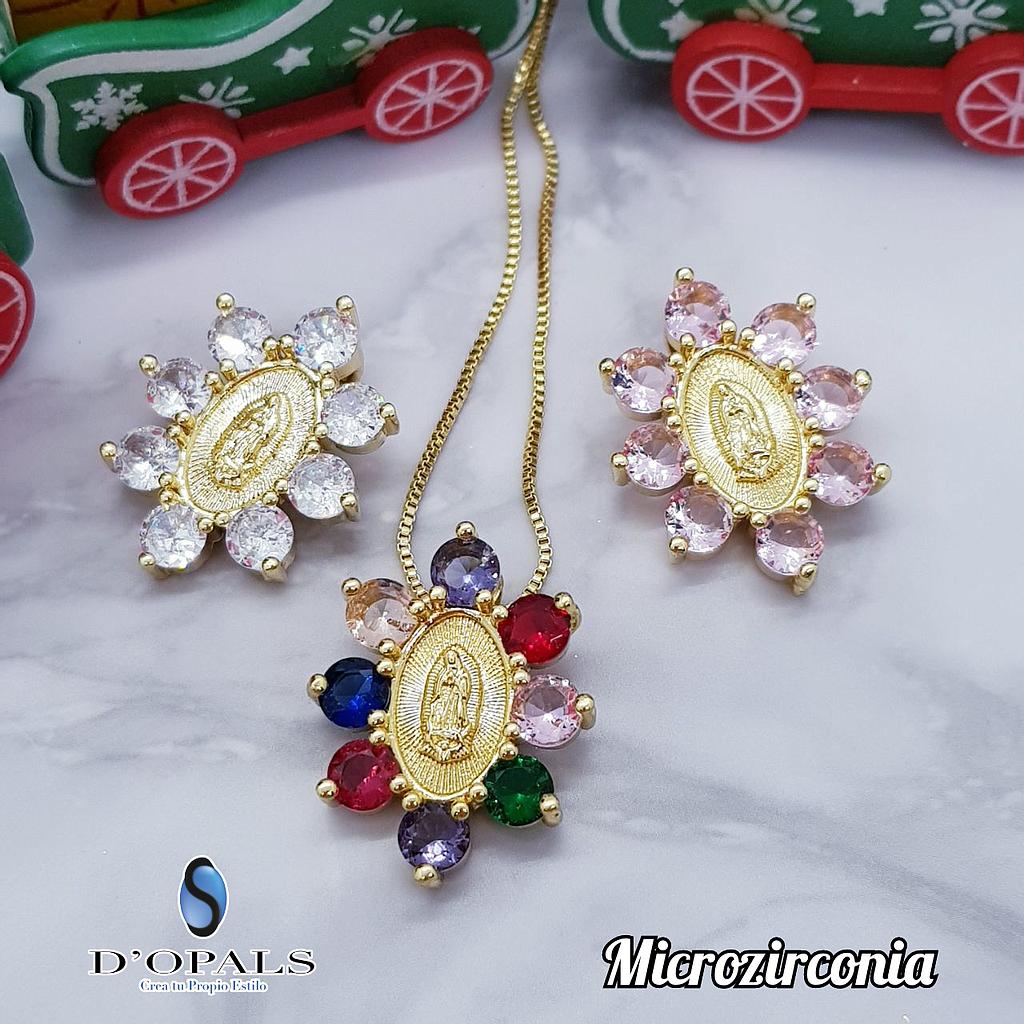 DIJE VIRGEN DE GUADALUPE MICROCIRCONIA