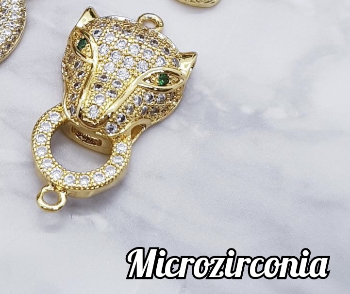 DIJE LEOPARDO MICROCIRCONIA
