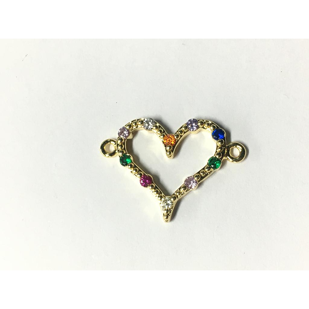 DIJE CORAZON MICROCIRCONIA