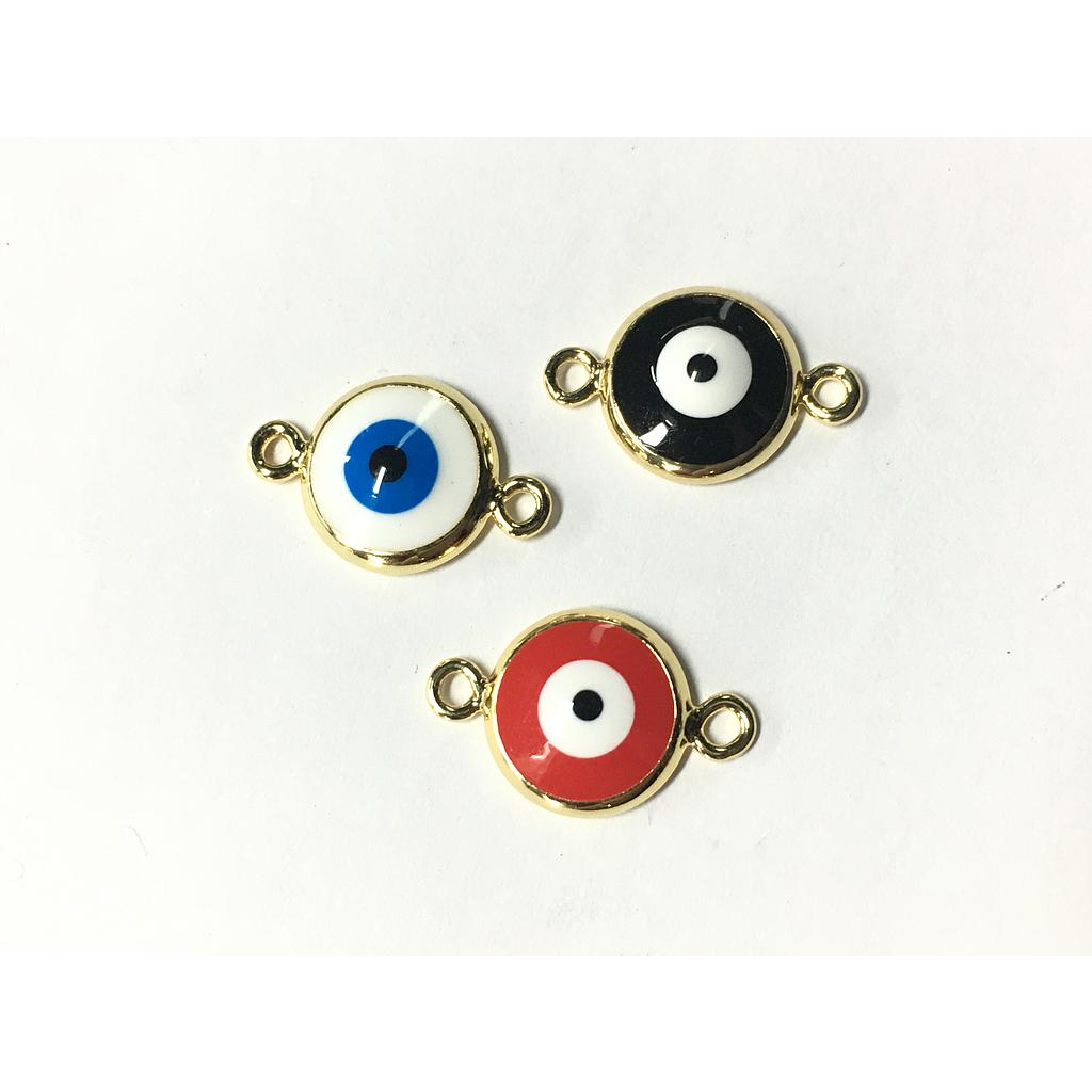 DIJE OJO TURCO REDONDO MICROCIRCONIA