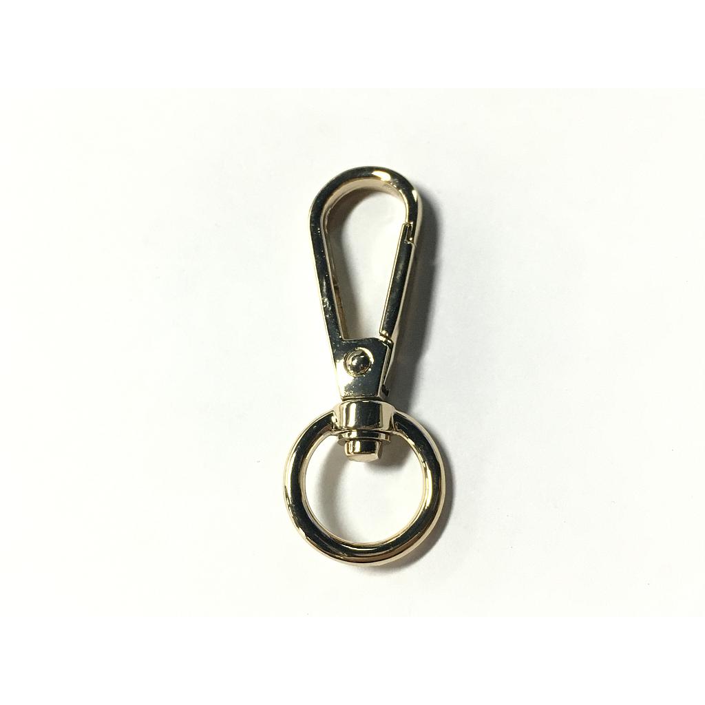 BROCHE PARA LLAVERO DORADO 47MM